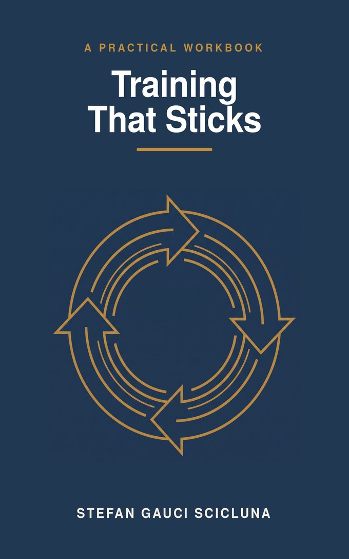 Cover of Training That Sticks by Stefan Gauci Scicluna